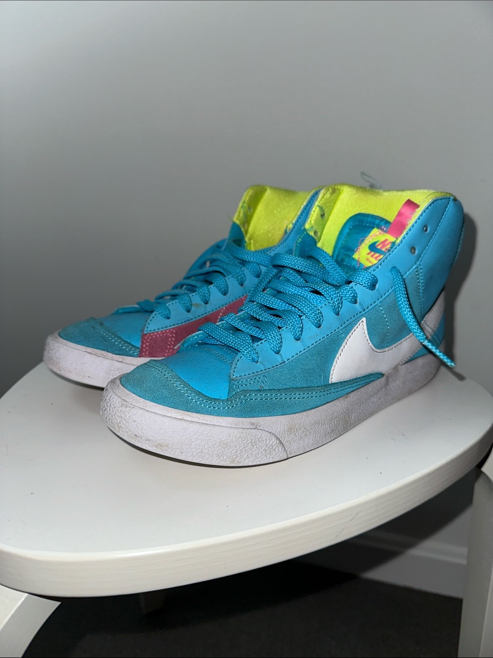 Nike Blazer Mid '77 GS 'Dance - Baltic Blue Volt Pink' | Kid's Size 6